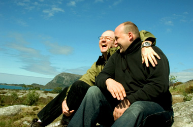 Men Hiking